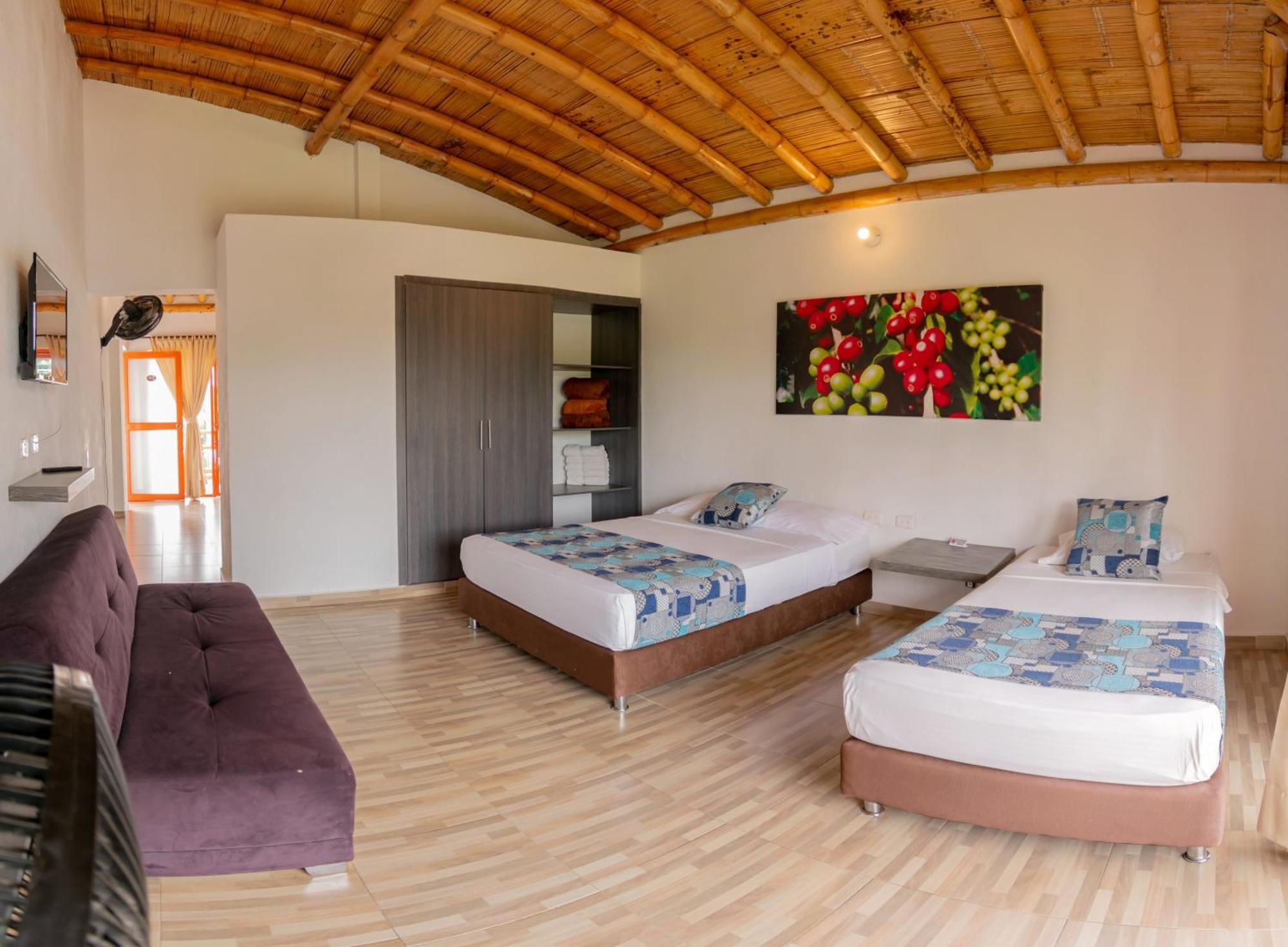 Hotel Campestre La Aldea Montenegro Esterno foto